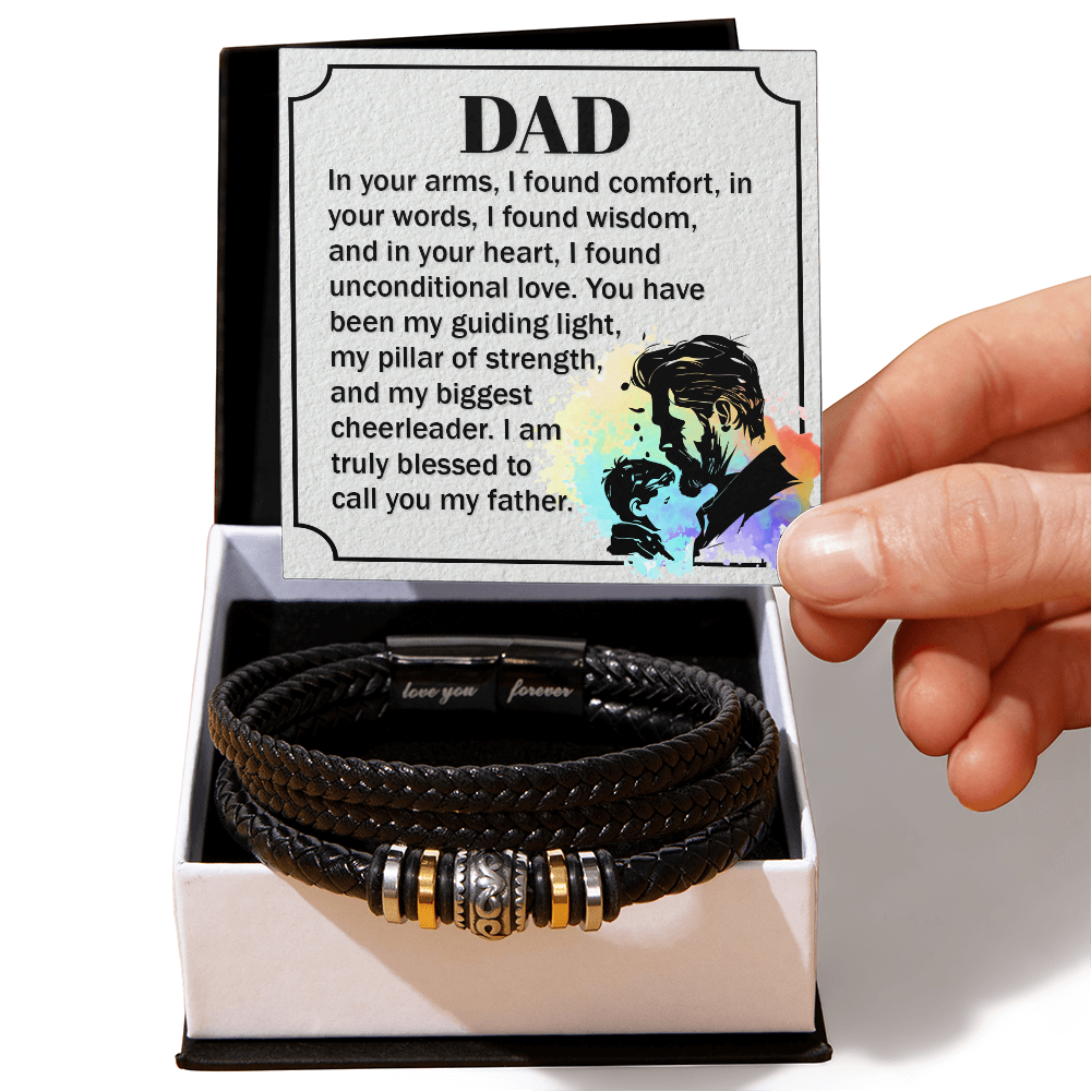 To My Father - Love You Forever Bracelet